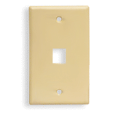 ICC IC107F01 1-Port 1-Gang Faceplate